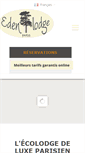 Mobile Screenshot of edenlodgeparis.net